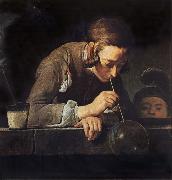 Jean Baptiste Simeon Chardin Boy Blowing Bubbles china oil painting reproduction